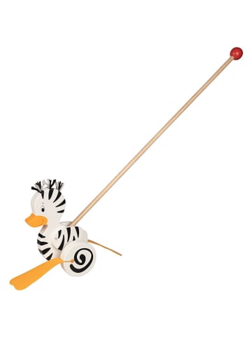 Goki Schiebetier "Zebra-Ente" - ab 12 Monaten