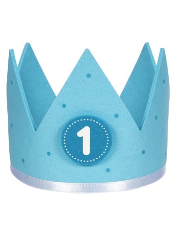 Goki Korona urodzinowa w kolorze błękitnym