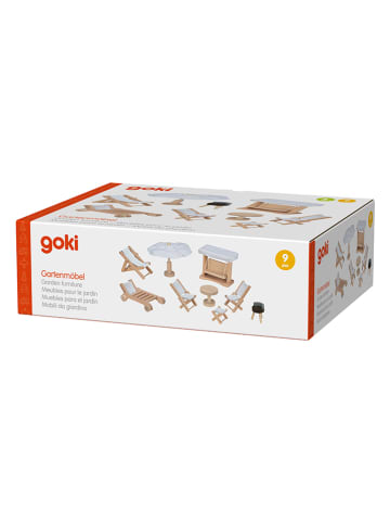 Goki Puppenmöbel "Garten" - ab 3 Jahren
