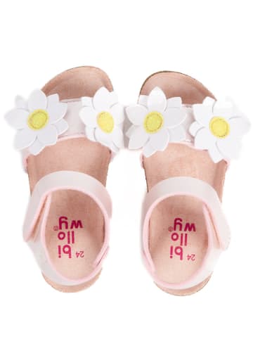 billowy Sandalen "Rosso" in Rosa