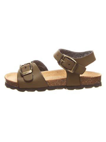 billowy Sandalen in Braun