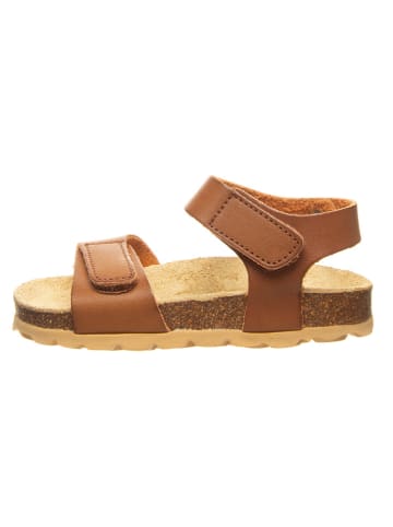 billowy Sandalen in Hellbraun