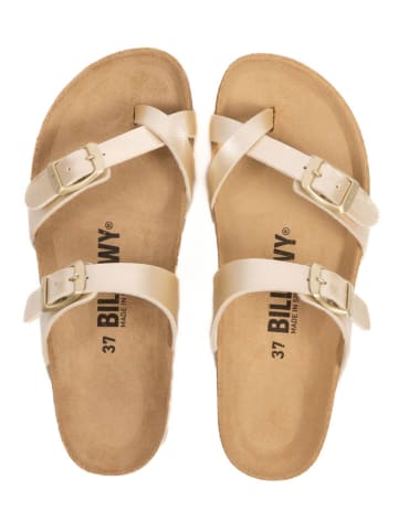 billowy Zehentrenner in Gold