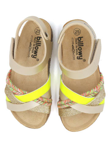 billowy Sandalen goudkleurig/meerkleurig