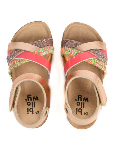 billowy Sandalen "Rosso" meerkleurig