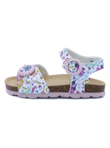 billowy Sandalen in Rosa