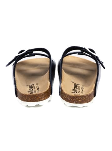 billowy Pantoletten in Hellblau