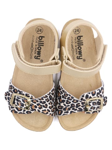 billowy Sandalen goudkleurig