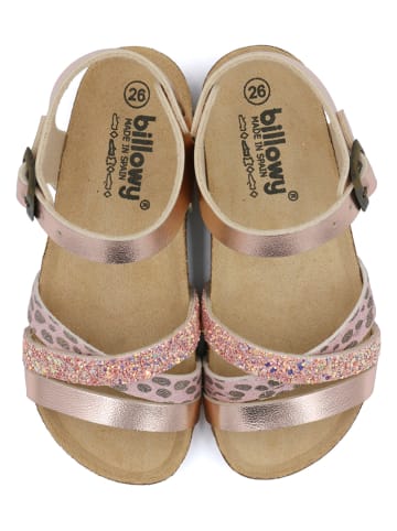 billowy Sandalen in Rosa