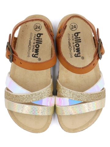 billowy Sandalen lichtbruin