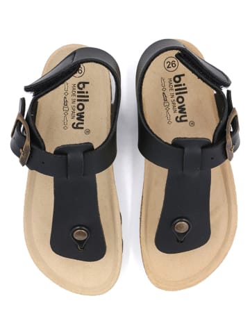 billowy Japonki w kolorze czarnym