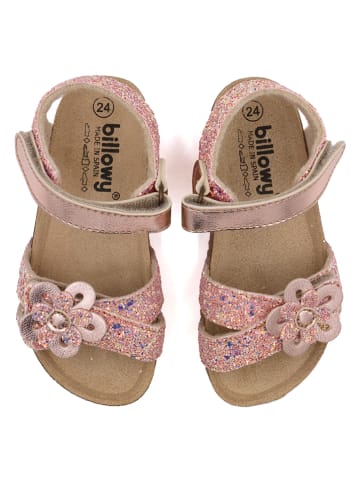 billowy Sandalen in Rosa