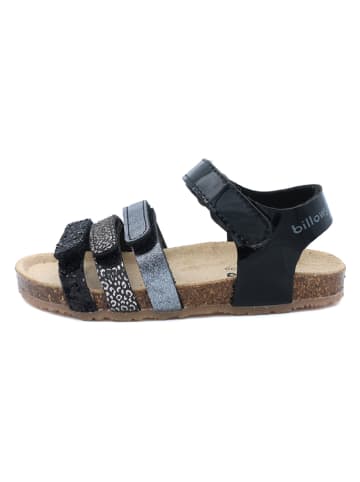 billowy Sandalen in Schwarz