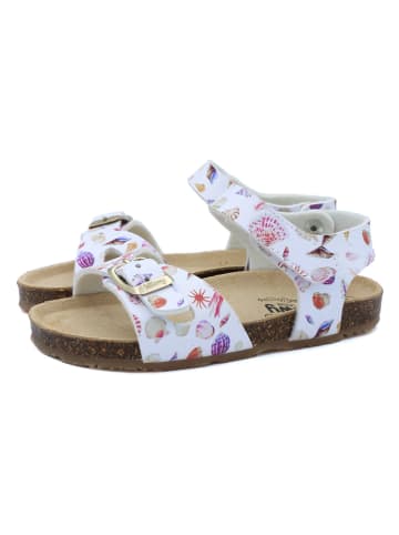 billowy Sandalen wit