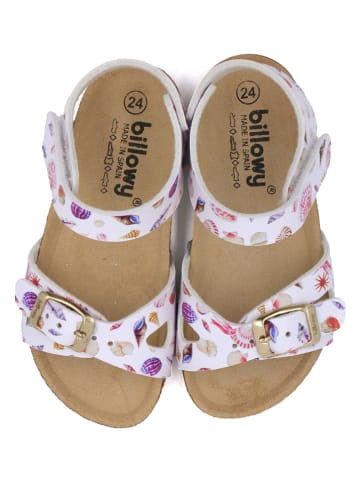 billowy Sandalen in Weiß