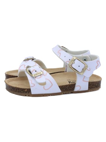 billowy Sandalen in Weiß