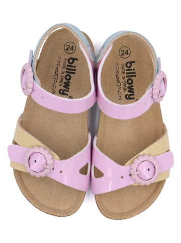 billowy Sandalen in Rosa