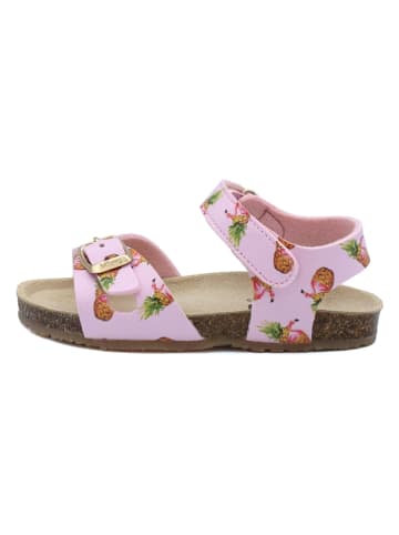 billowy Sandalen in Rosa