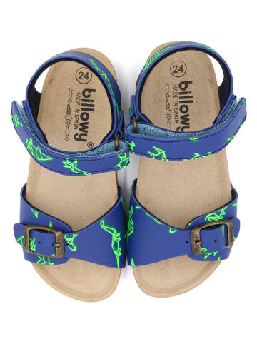 billowy Sandalen in Blau