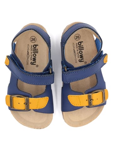 billowy Sandalen in Blau