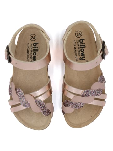 billowy Sandalen lichtroze