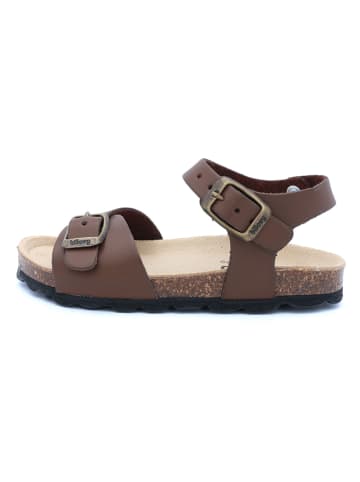 billowy Sandalen in Braun