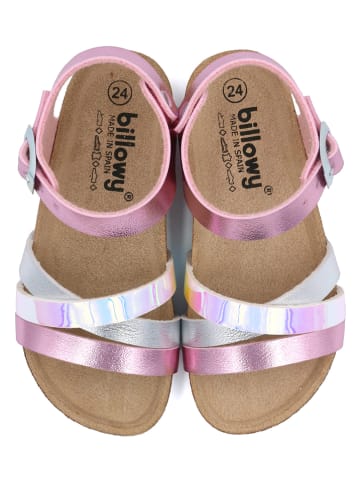 billowy Sandalen in Rosa