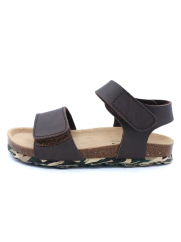 billowy Sandalen in Braun