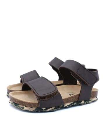 billowy Sandalen in Braun