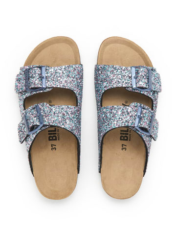 billowy Klapki w kolorze błękitnym