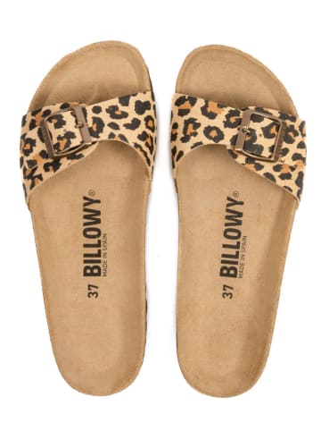 billowy Slippers bruin/beige