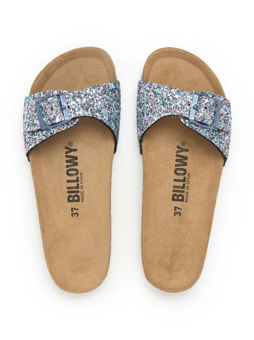 billowy Slippers lichtblauw