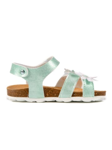 billowy Sandalen in Grün