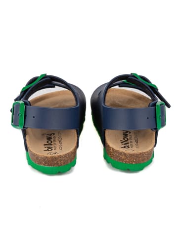 billowy Sandały w kolorze granatowym