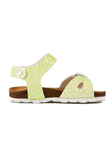 billowy Sandalen lichtgroen