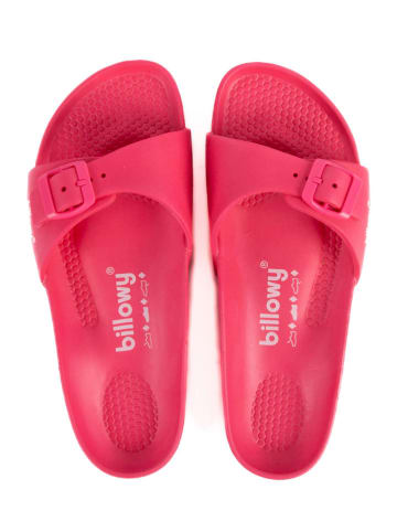 billowy Slippers fuchsia