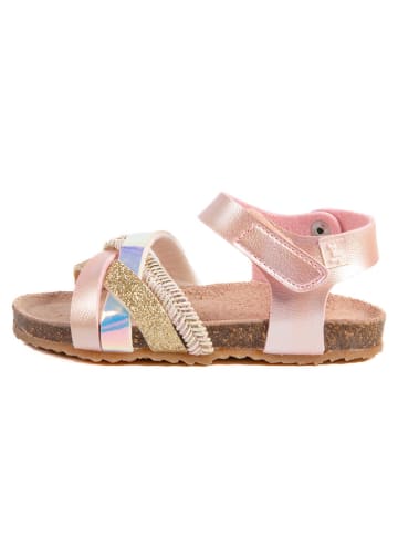 billowy Sandalen "Rosso" in Rosa