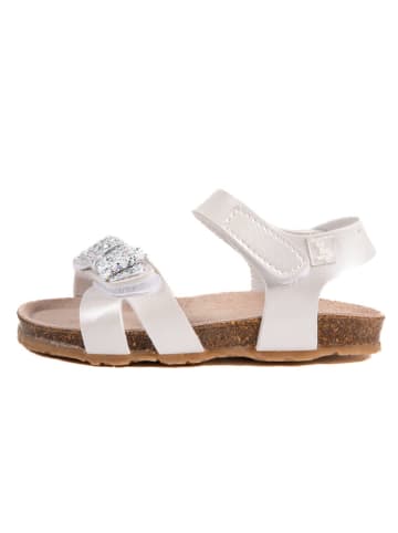 billowy Sandalen "Rosso" wit