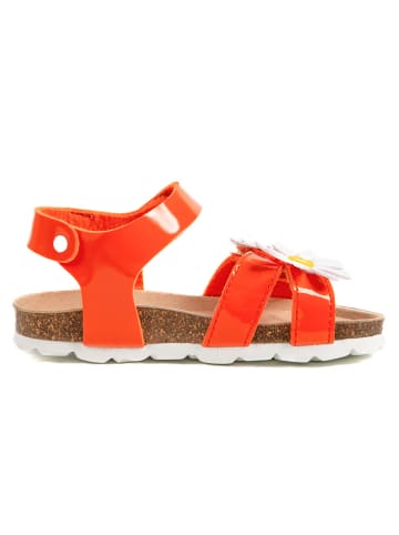 billowy Sandalen "Rosso" in Orange
