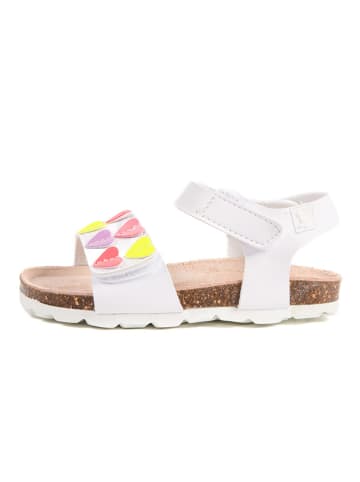 billowy Sandalen "Rosso" wit