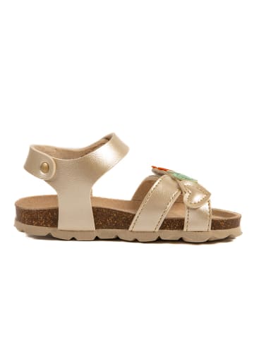 billowy Sandalen "Rosso" goudkleurig