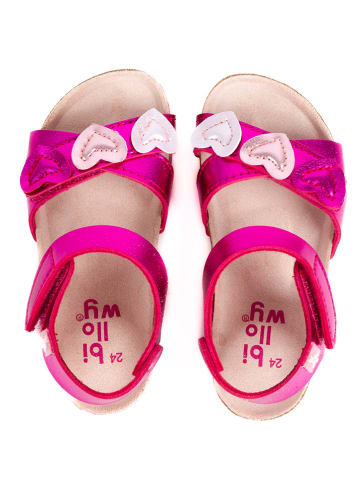 billowy Sandalen "Rosso" in Pink