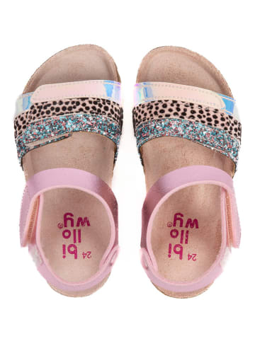 billowy Sandały "Rosso" w kolorze jasnoróżowym