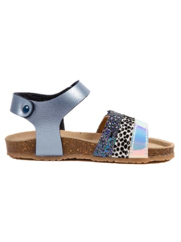 billowy Sandalen "Rosso" in Hellblau