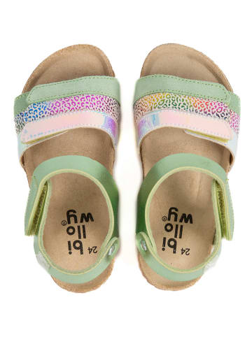 billowy Sandalen "Rosso" in Grün