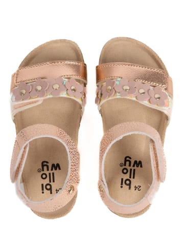 billowy Sandalen "Rosso" in Rosa