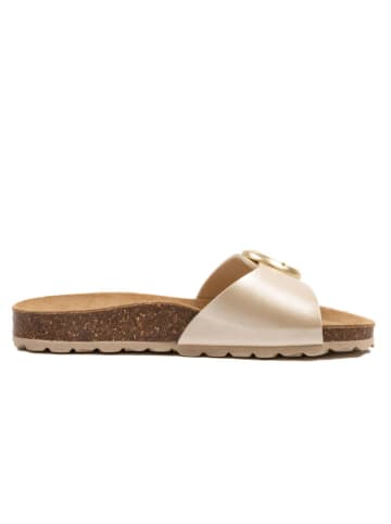 billowy Slippers goudkleurig