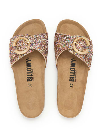 billowy Slippers goudkleurig