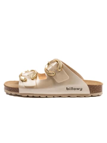 billowy Slippers goudkleurig