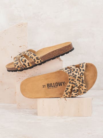 billowy Slippers bruin/beige